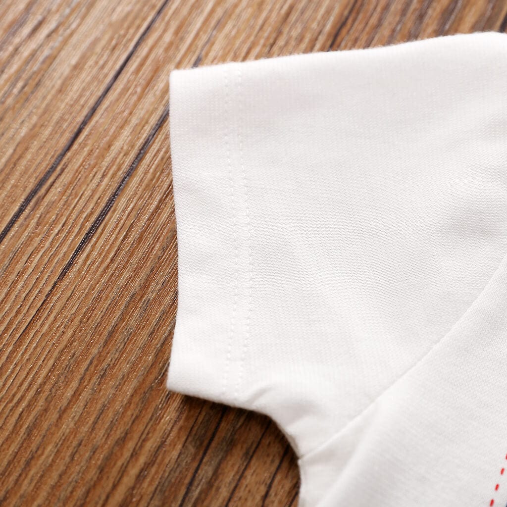 Costumas cu maneca scurta 100% bumbac