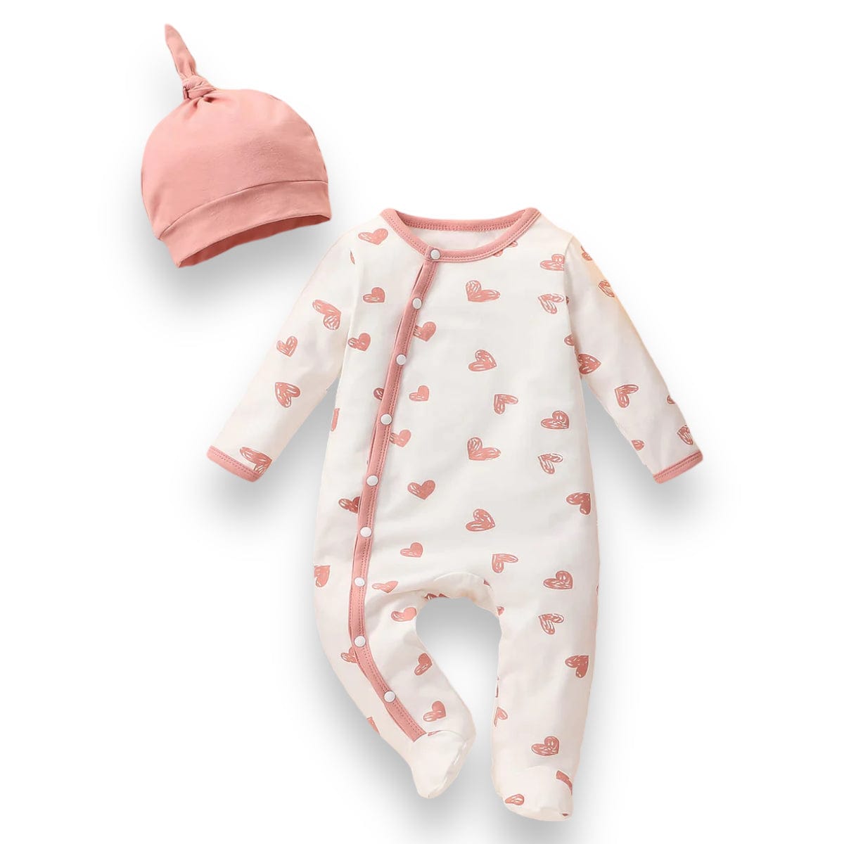 Salopeta bebelusi cu fes LOVE