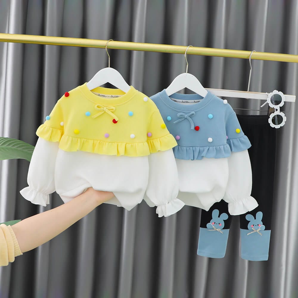 Compleu 2 piese bluza si colanti AMELIA