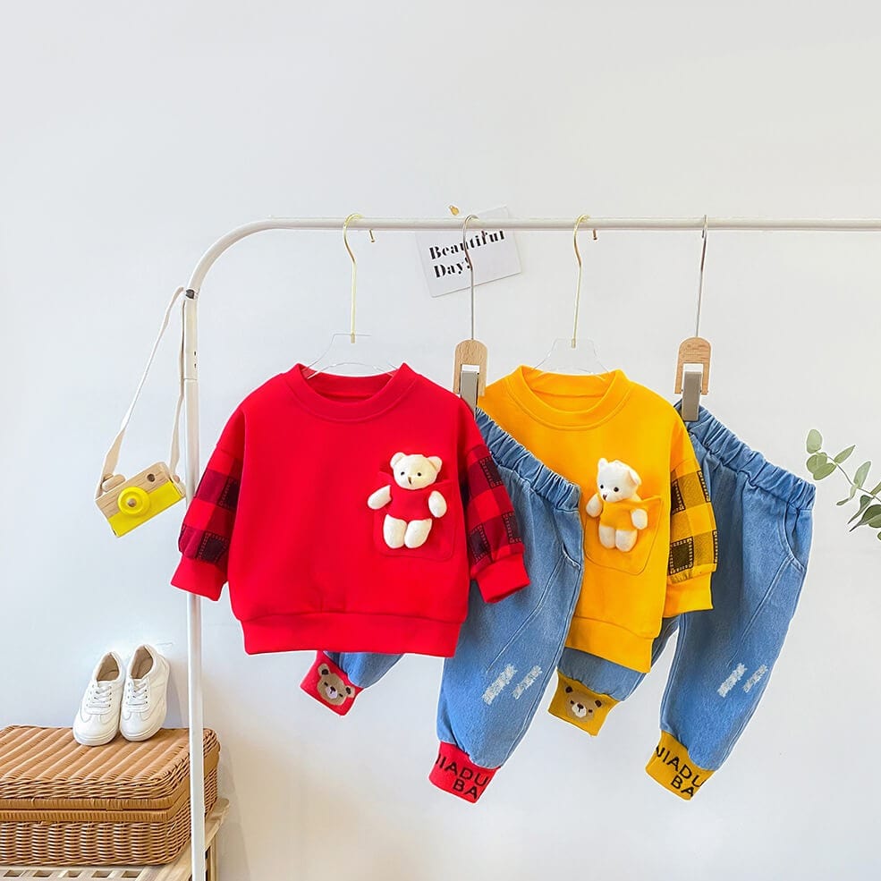 Compleu rosu din 2 piese SABIN