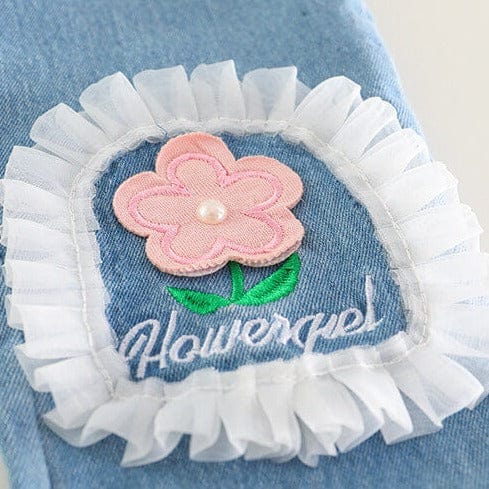 Compleu roz din 2 piese FLORY