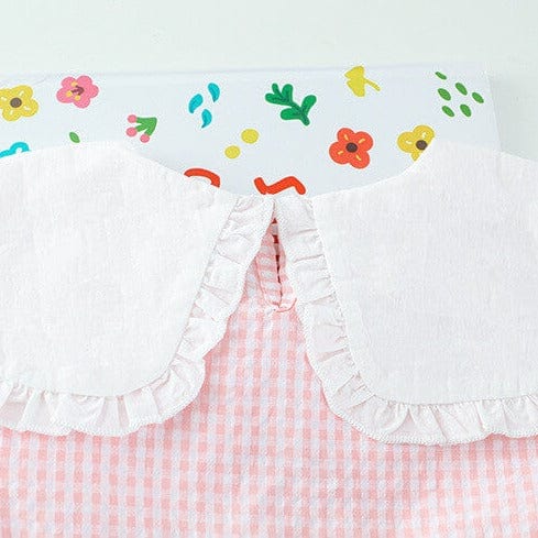 Compleu roz din 2 piese cu blugi evazati COSMINA