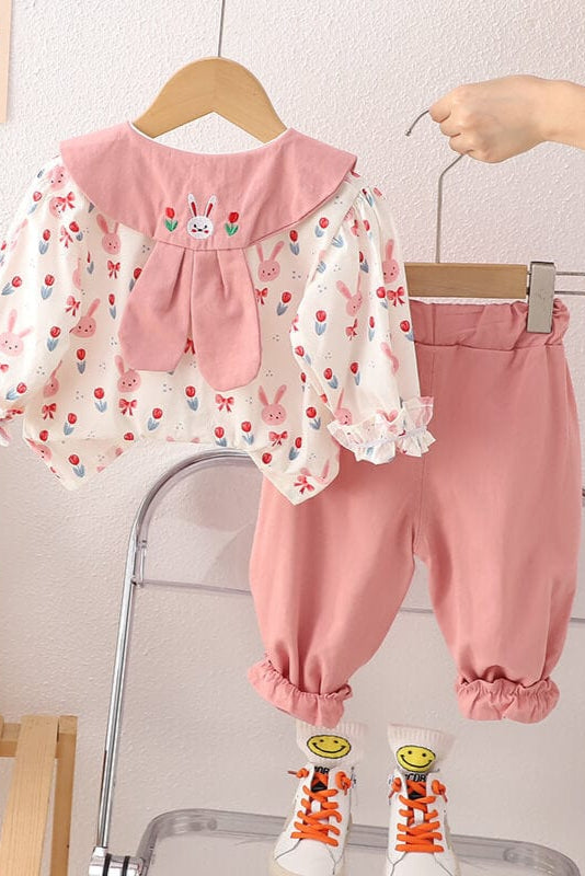 Compleu roz pentru fete CORI