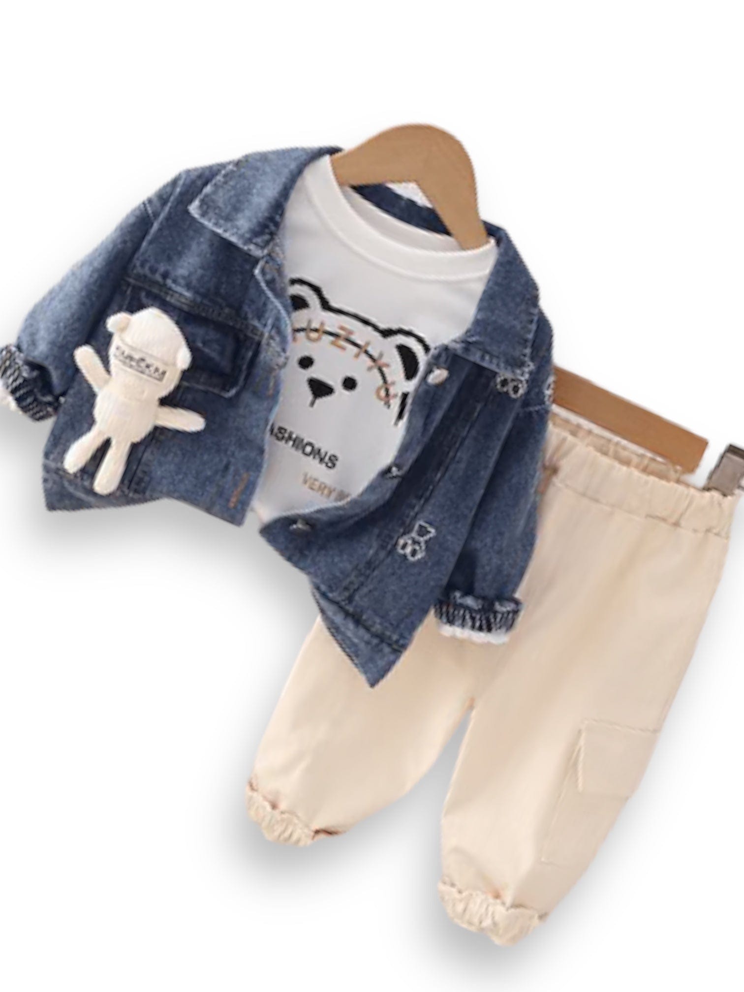 Compleu din 3 piese cu geaca de blugi COOL