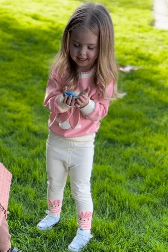 Compleu roz din 2 piese BEATRICE