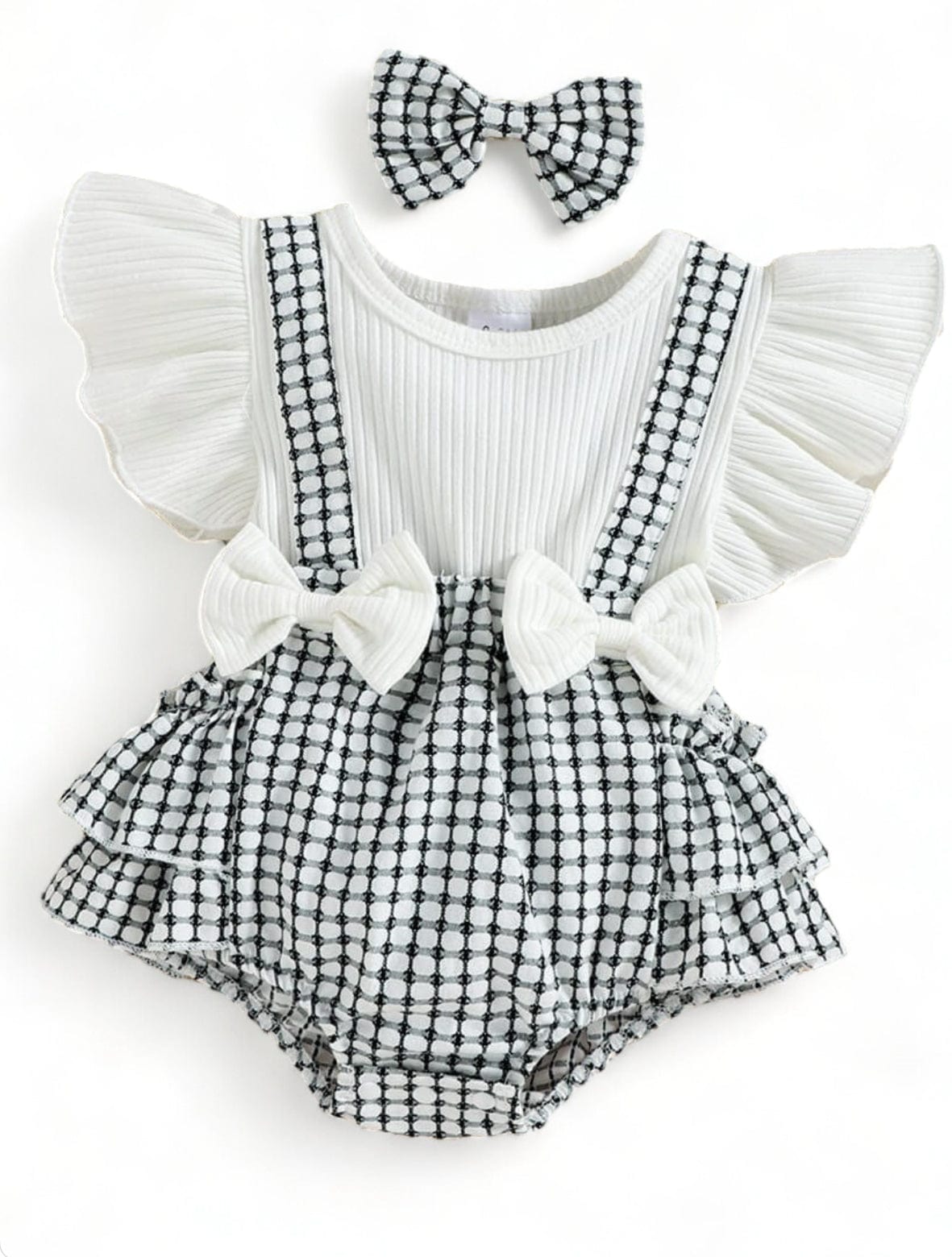 Compleu bebe fata cu bentita ALICE