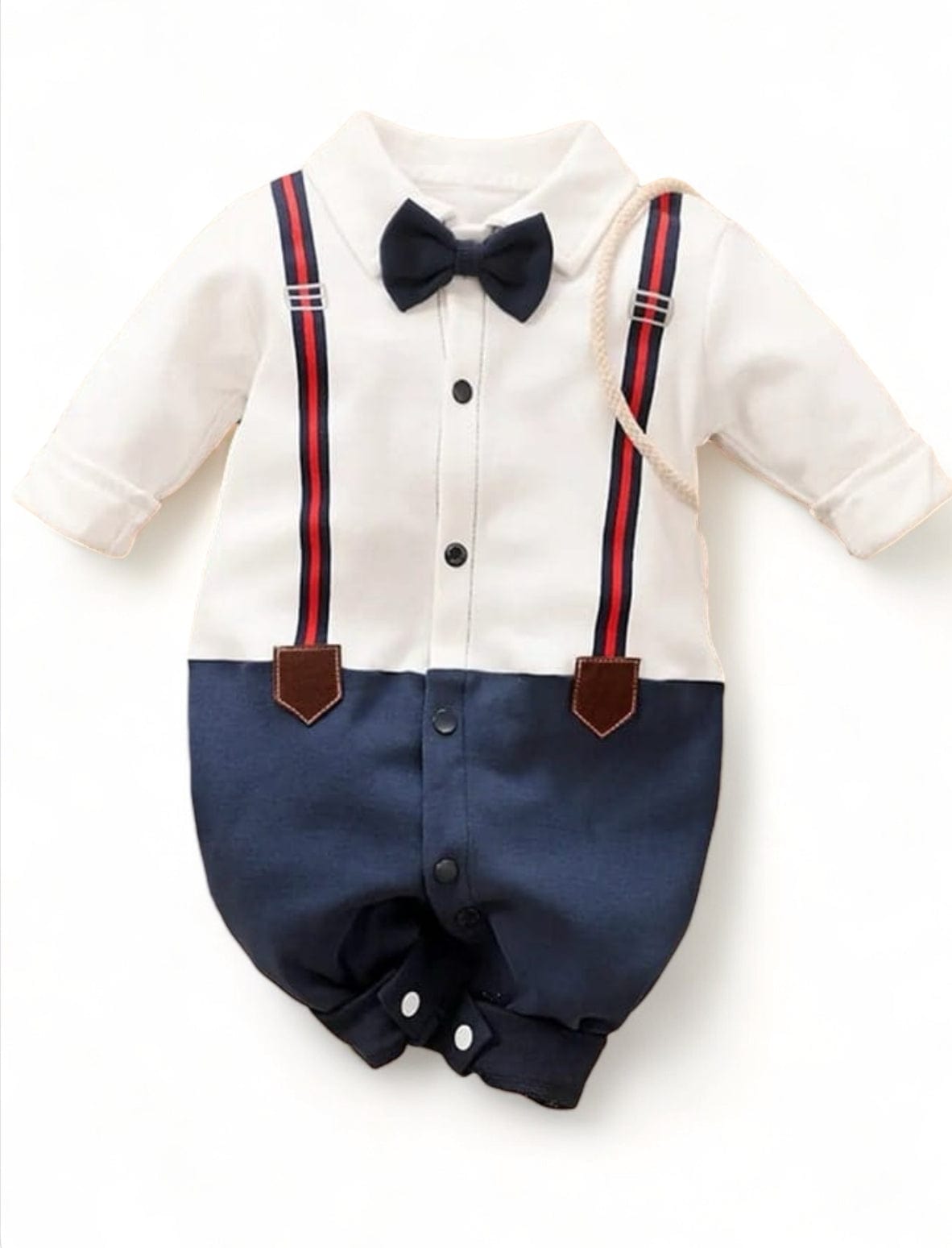 Costum bebe din bumbac 100% ROYAL BLUE