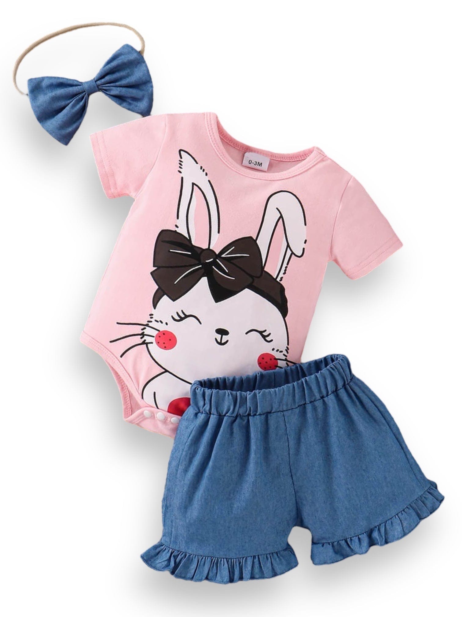 Compleu pentru bebe fetita SWEETY-RABBIT