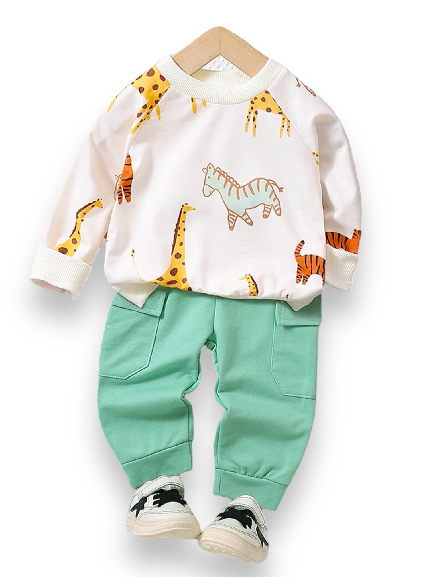 Compleu bebe ARMY-GREEN