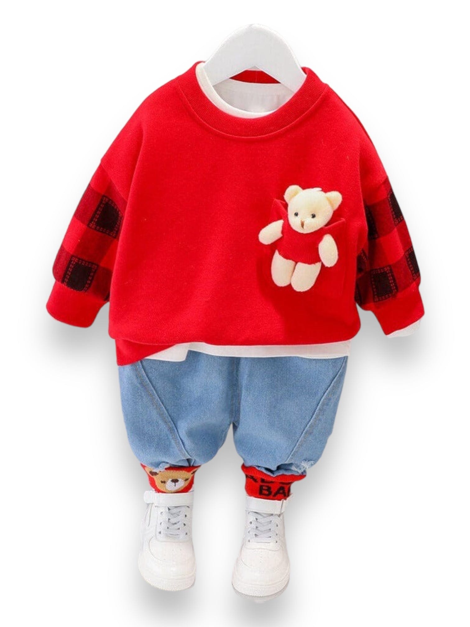 Compleu rosu din 2 piese SABIN