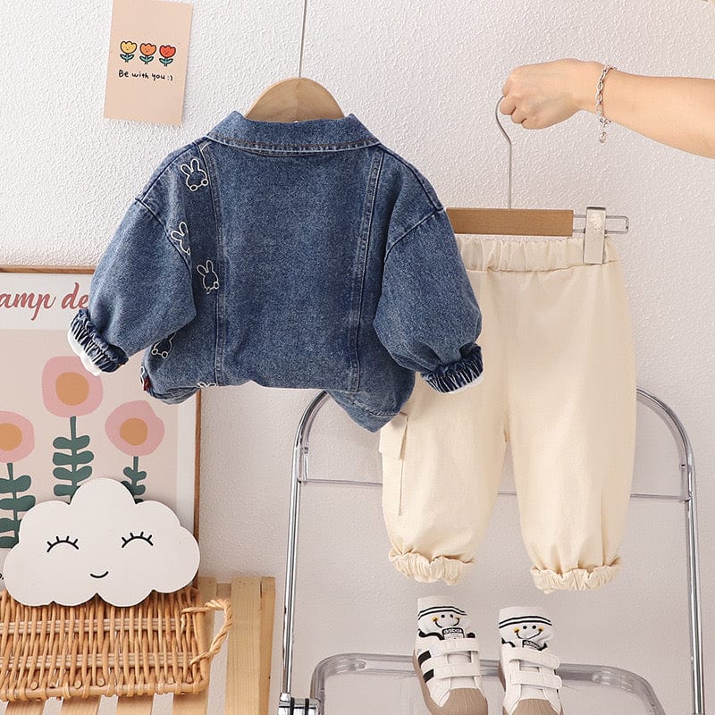 Compleu din 3 piese cu geaca de blugi COOL