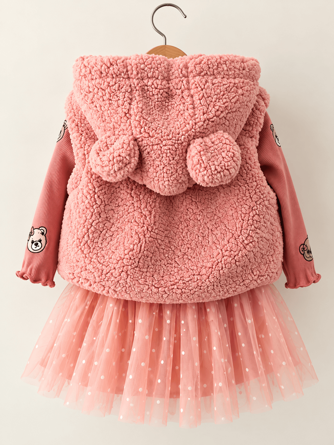 Rochita bebe din 3 piese PINK