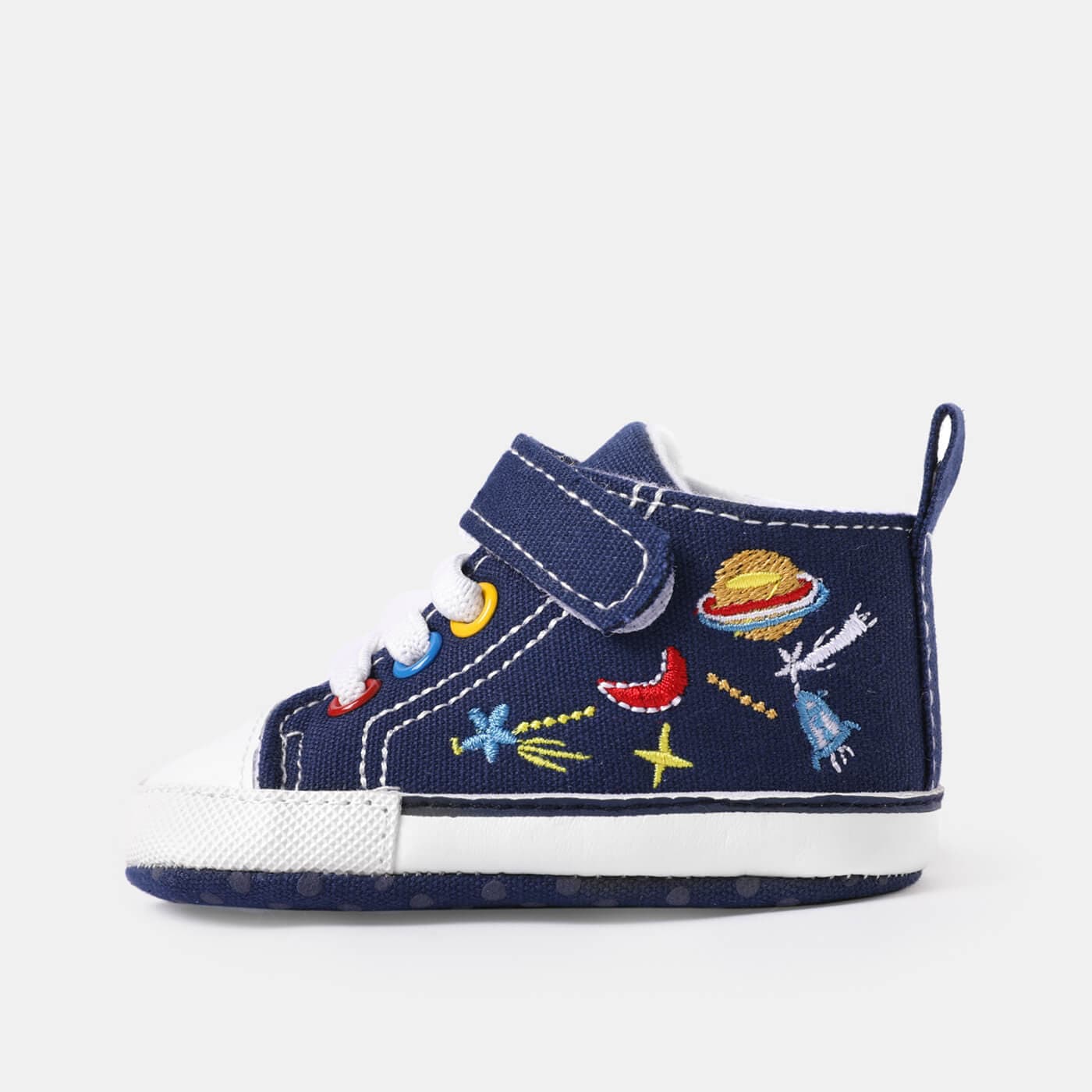 Pantofi premergatori brodați pentru bebeluși