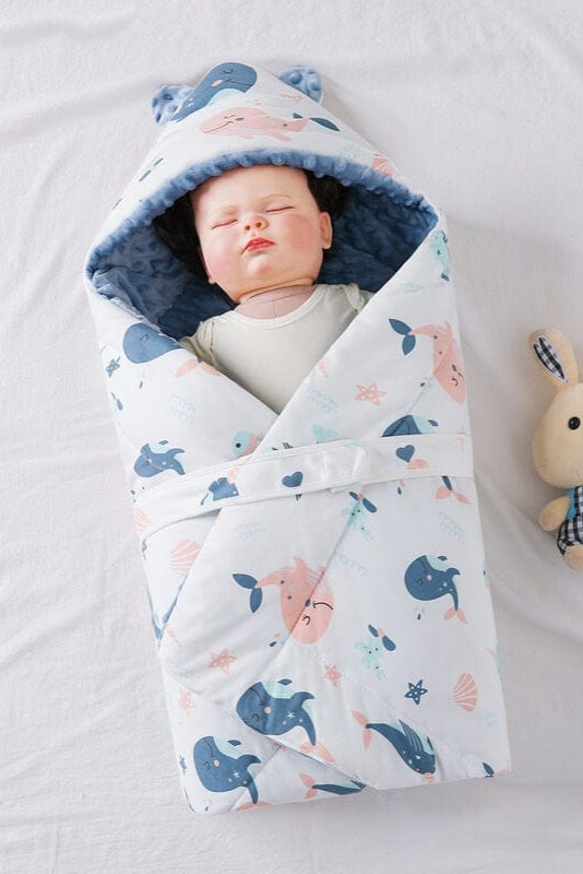 Patura nou-nascut multifunctinala 80x80 cm