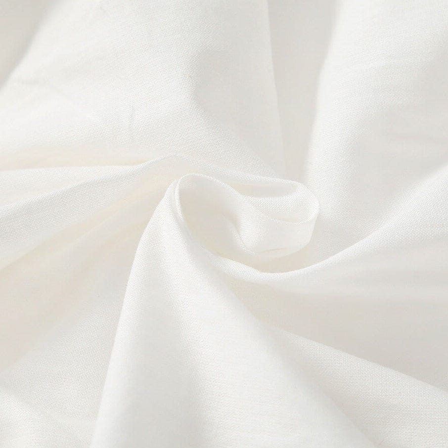 Rochie alba si palarie, 100% bumbac, cu fundita ELISA