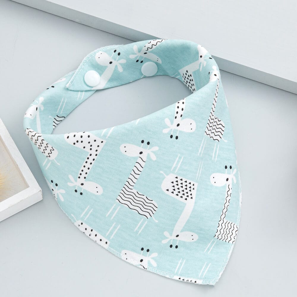 Set de 5 bavete din bumbac 100%