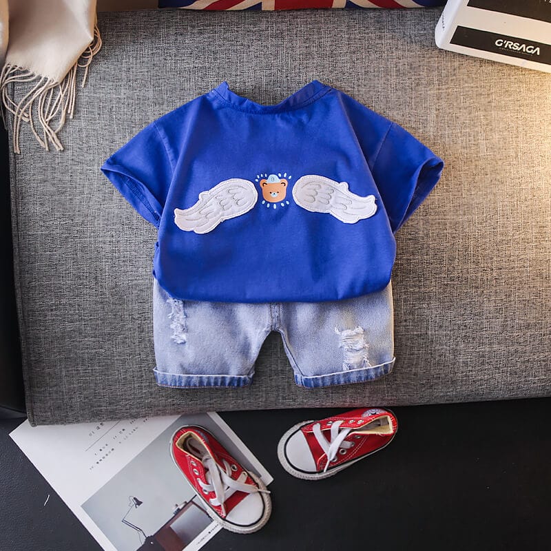 Set din doua piese, pantaloni si tricou CODI