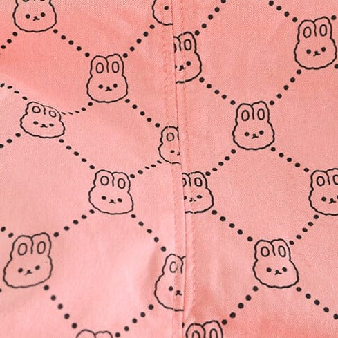 Set din doua piese, salopeta roz si tricou SERENA