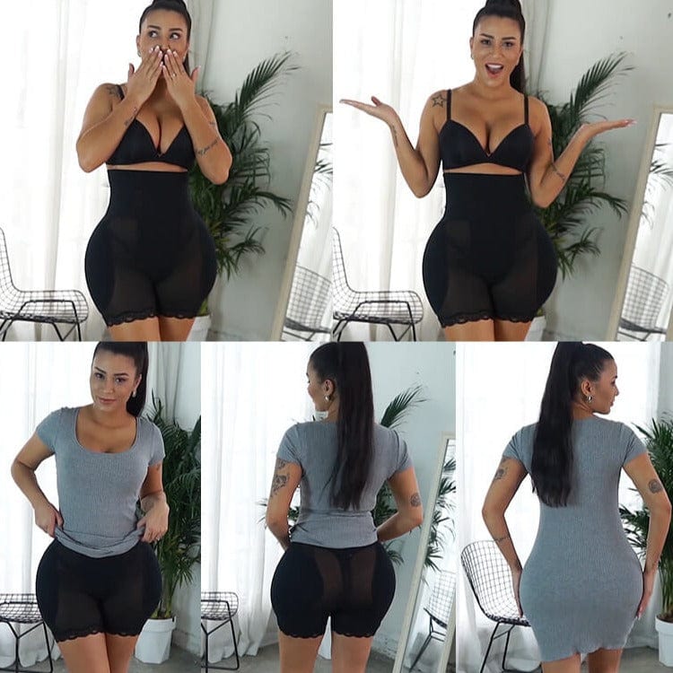 Chiloti modelatori push-up pentru solduri si fese