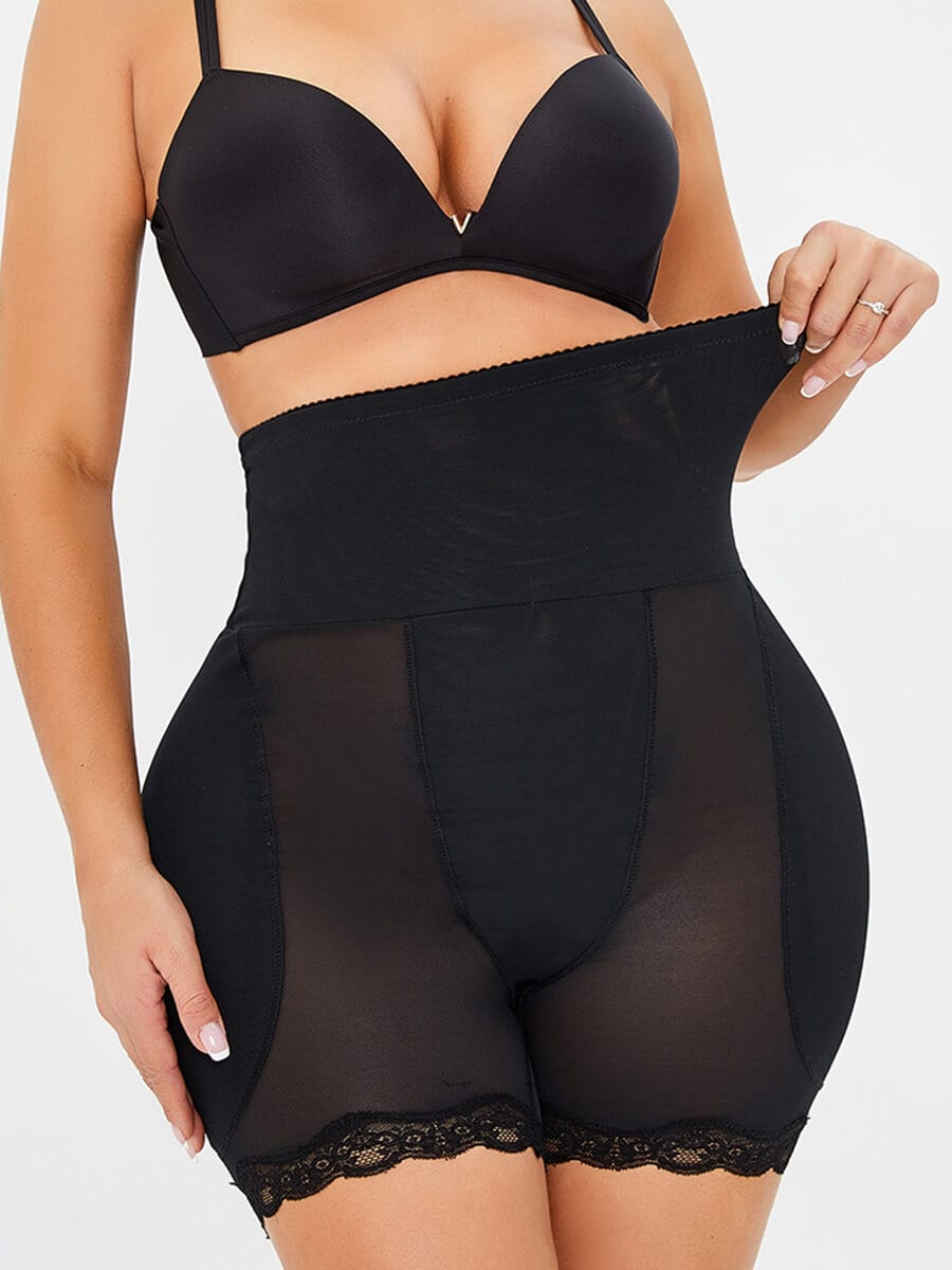 Chiloti modelatori push-up pentru solduri si fese