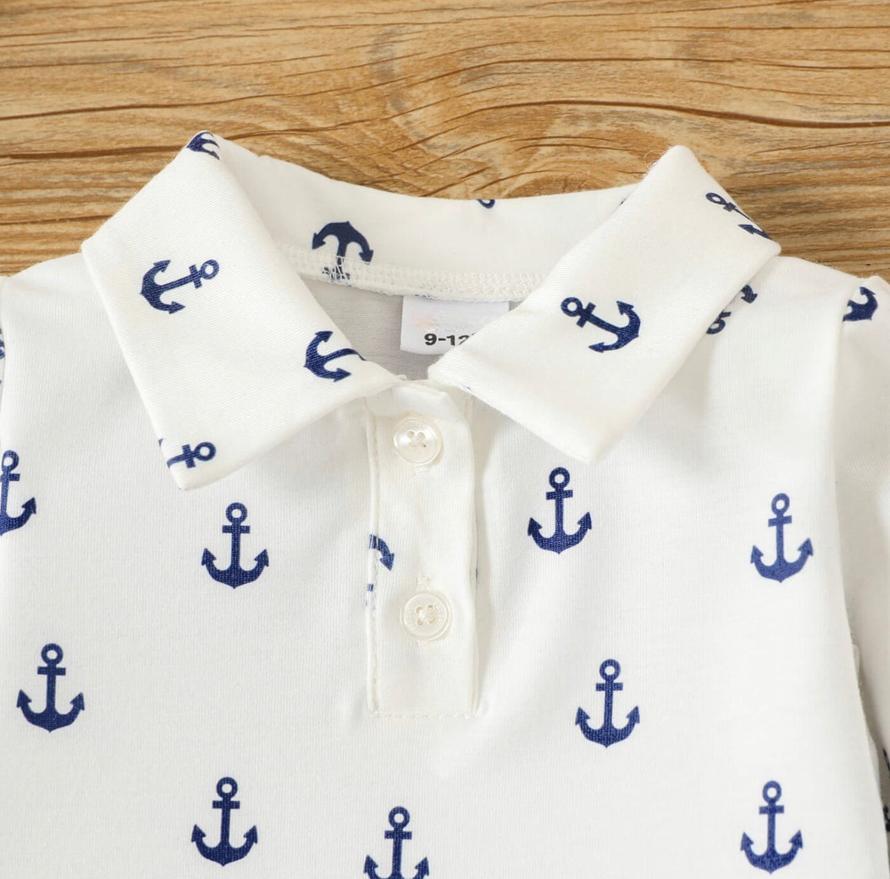 Costum pentru bebe baiat, pantaloni si camasa