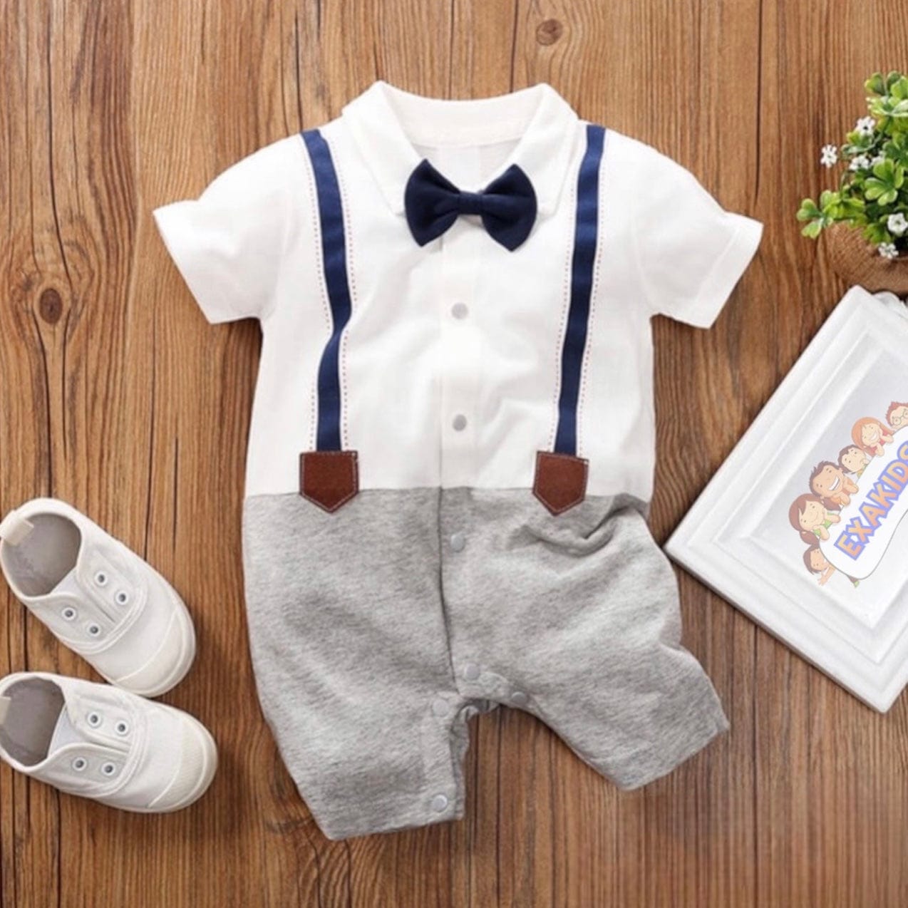 Costumas cu maneca scurta 100% bumbac