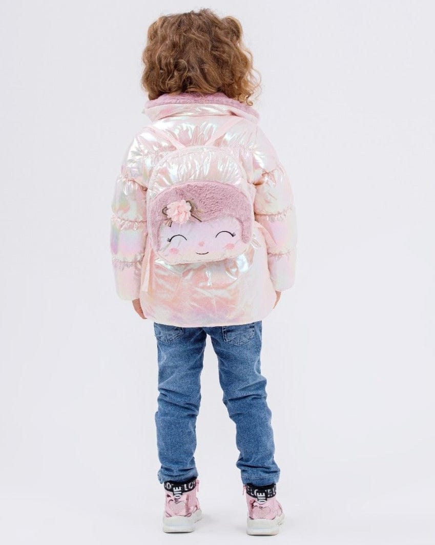 Geaca de iarna, jens si ghiozdan pentru fete