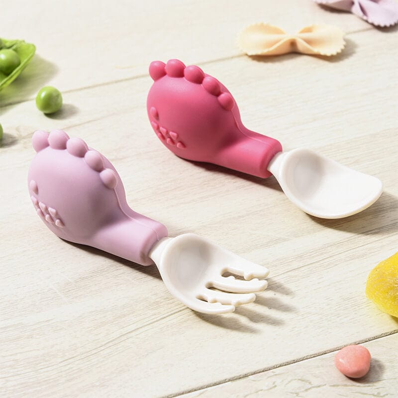 Lingurita si furculita pentru bebe