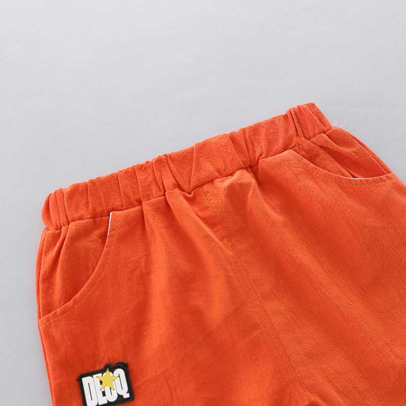 Set bebe cu maneca scurta 100% bumbac DINOZAUR