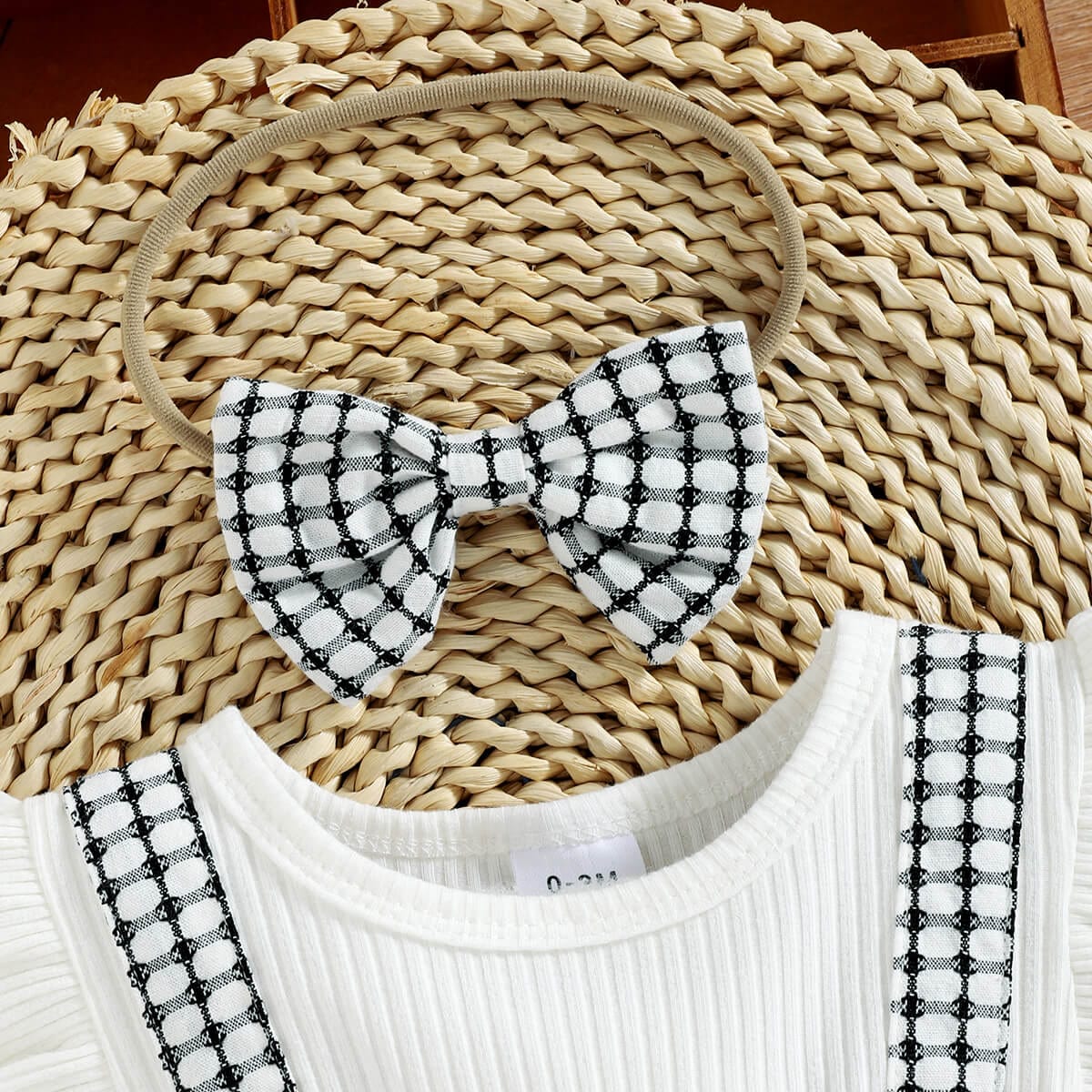 Compleu bebe fata cu bentita ALICE