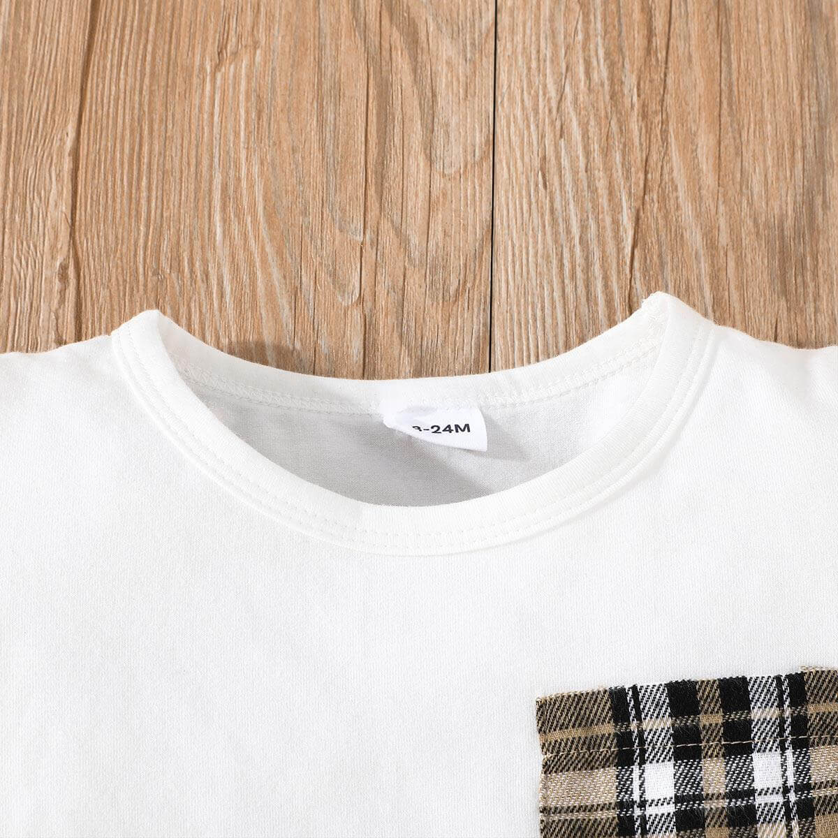 Compleu bebe in carouri 95% bumbac