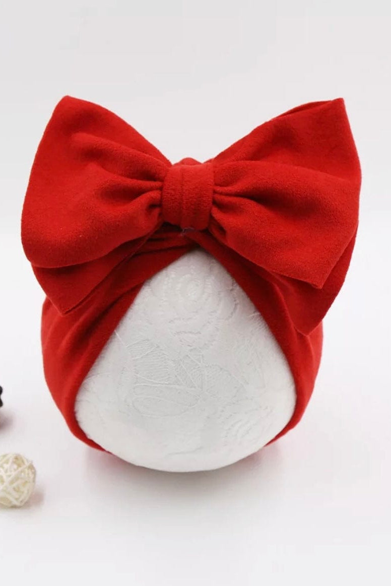 Turban cu fundita pentru fetite