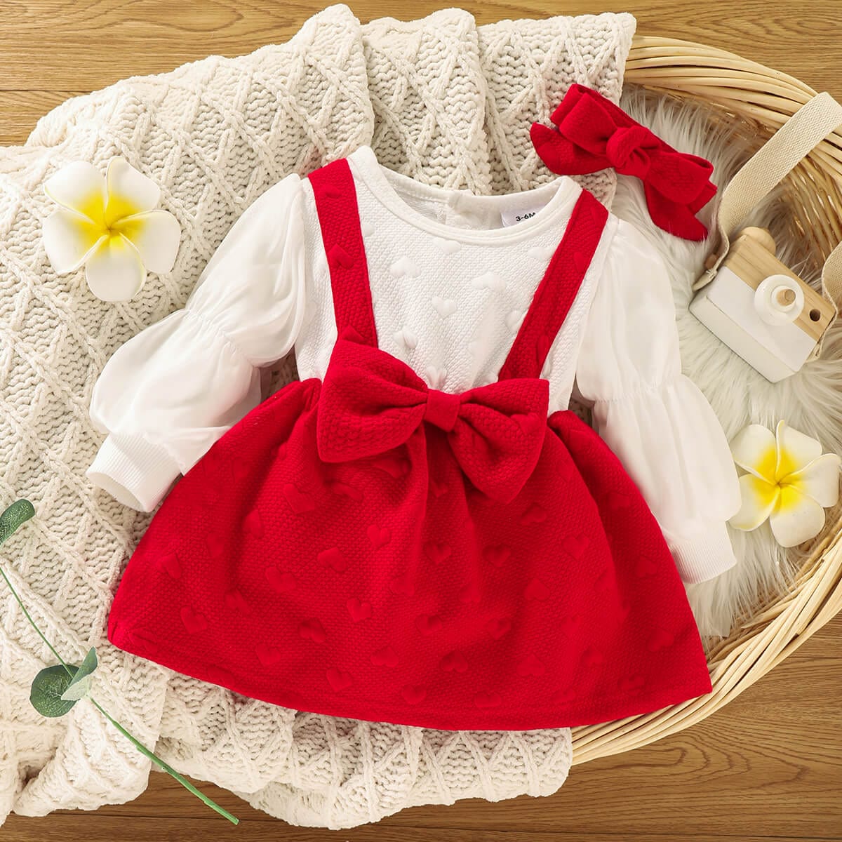 Rochita si bentita bebe RED-DRESS