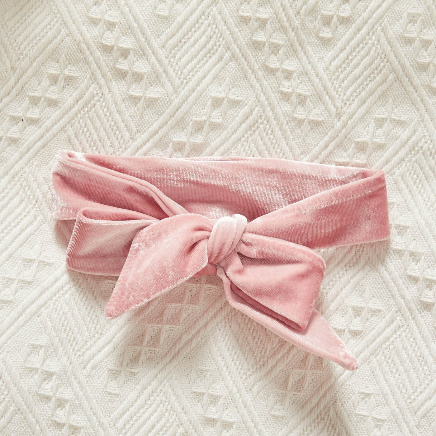 Salopeta de catifea si bentita pentru bebe BLUISH