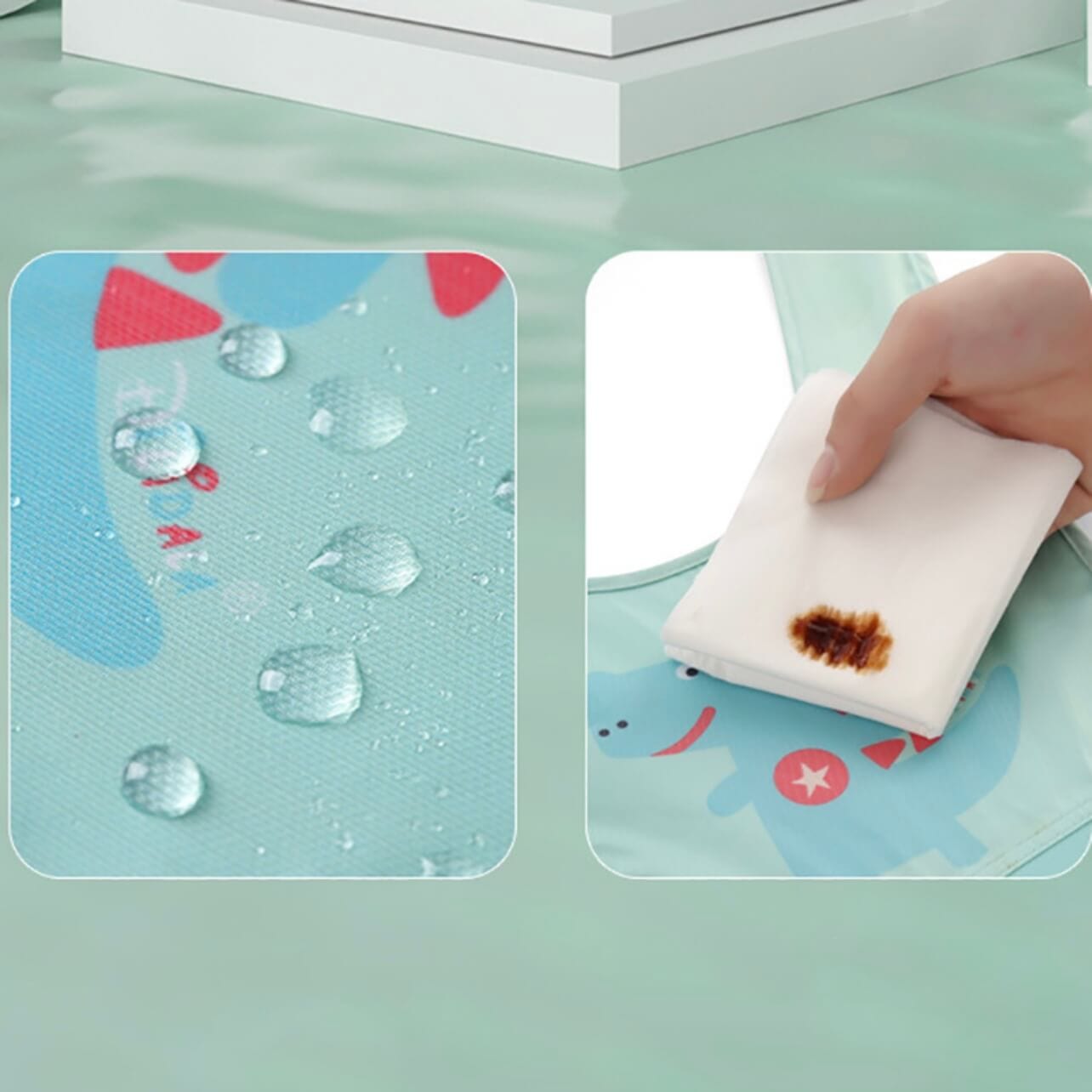 Bavetica din silicon pentru bebe