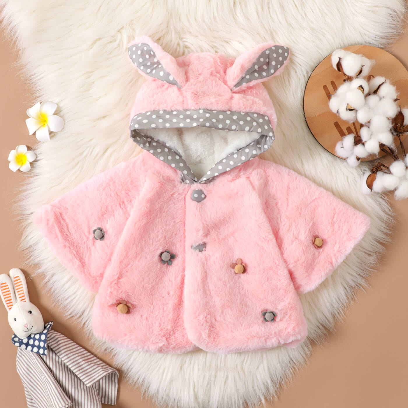 Blanita bebe cu gluga ROYAL