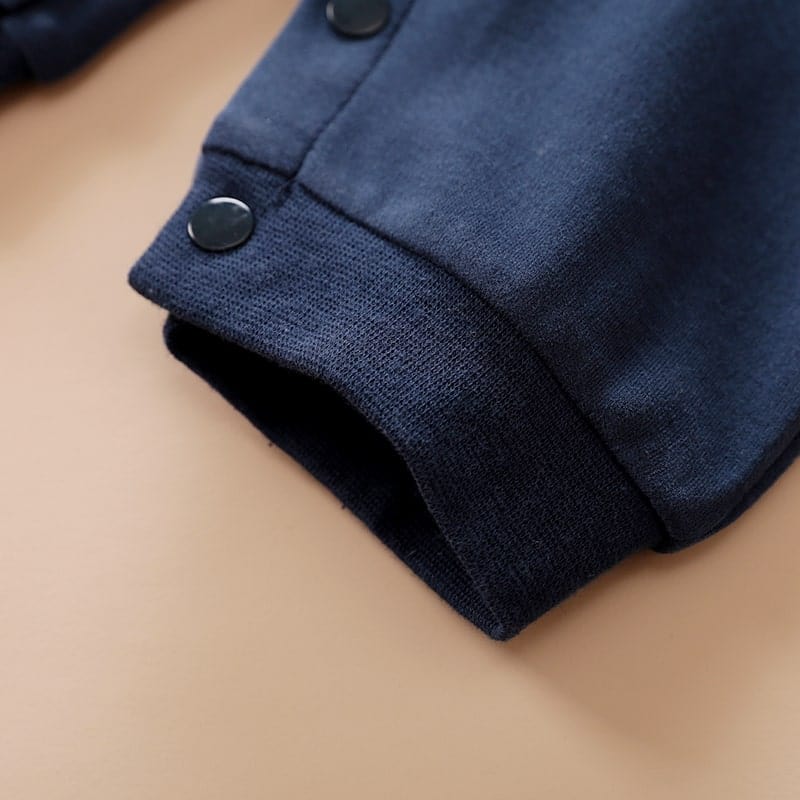 Costum bebe din bumbac 100% ROYAL BLUE