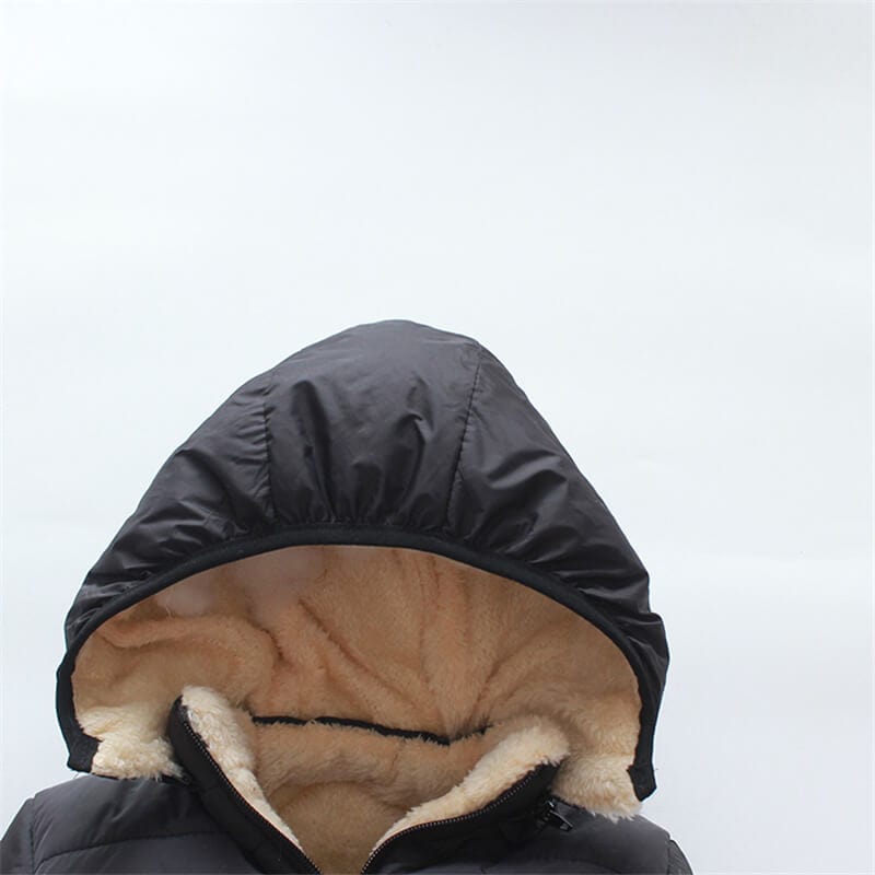 Geaca vatuita imblanita pentru copii