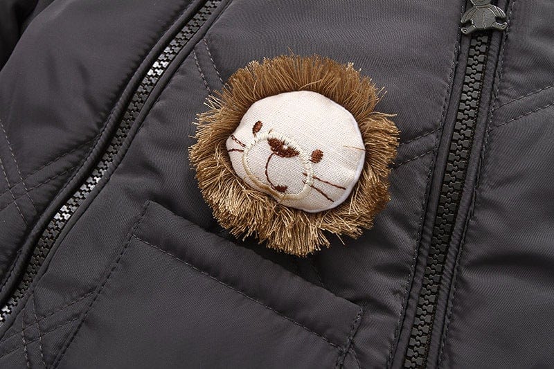 Salopeta groasa de iarna pentru bebe