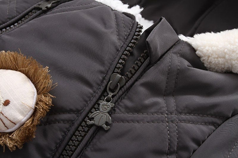 Salopeta groasa de iarna pentru bebe