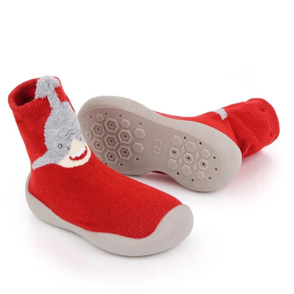 Mocasini cu talpa antiderapanta pentru copii