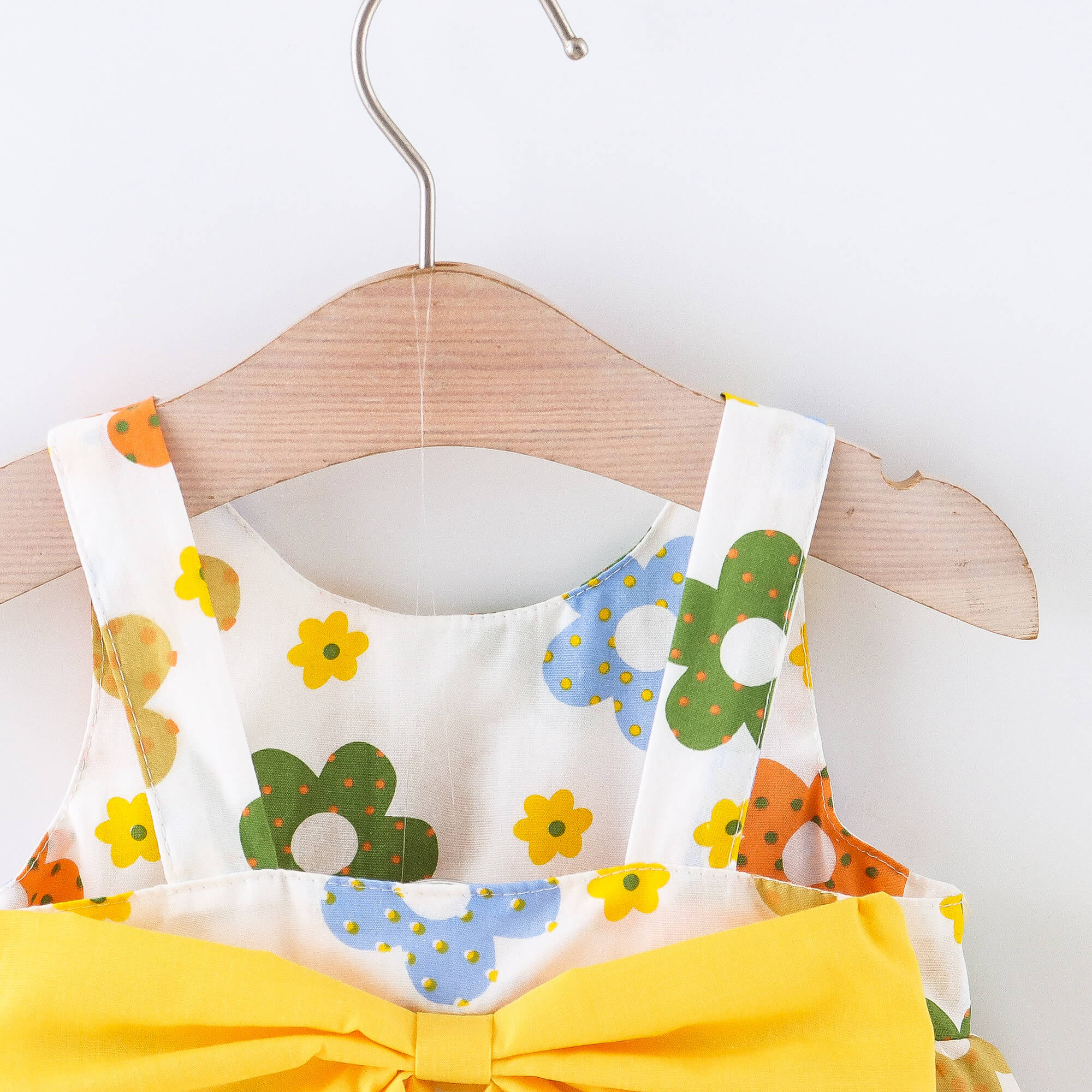 Rochita si palarie GALBEN-FLORAL