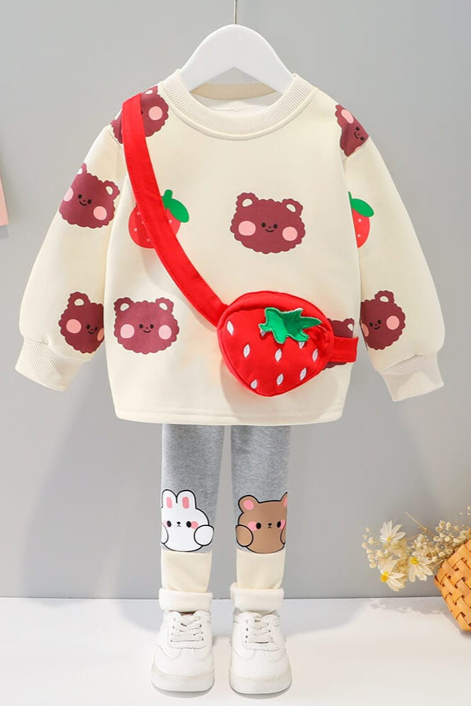 Compleu de catifea din doua piese NOVA