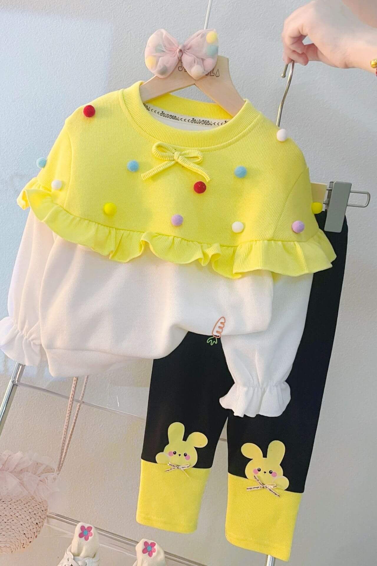 Compleu 2 piese bluza si colanti AMELIA