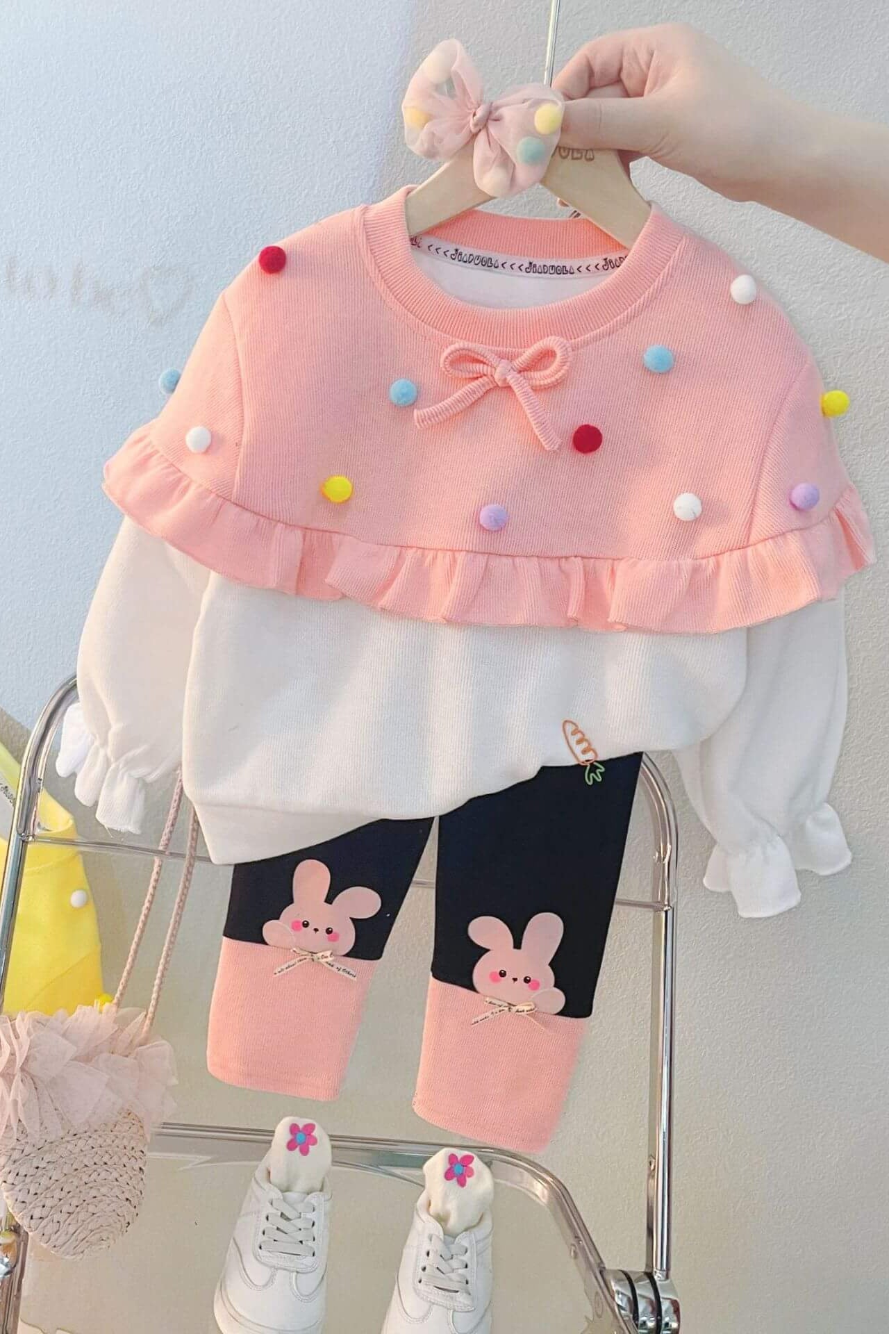 Compleu 2 piese bluza si colanti AMELIA