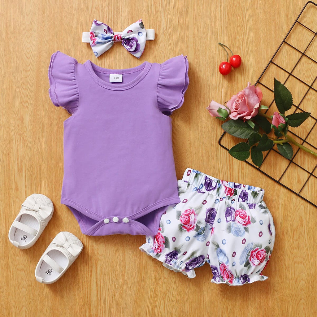 Compleu mov pentru bebe DIA