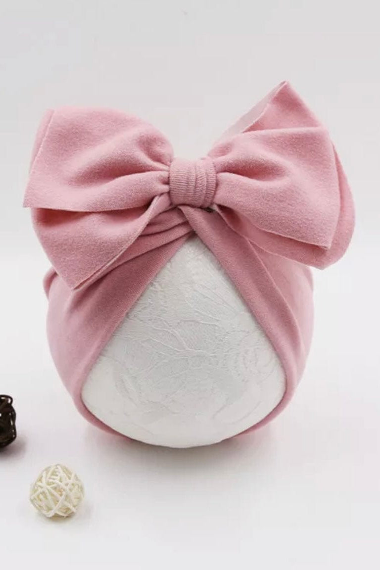 Turban cu fundita pentru fetite