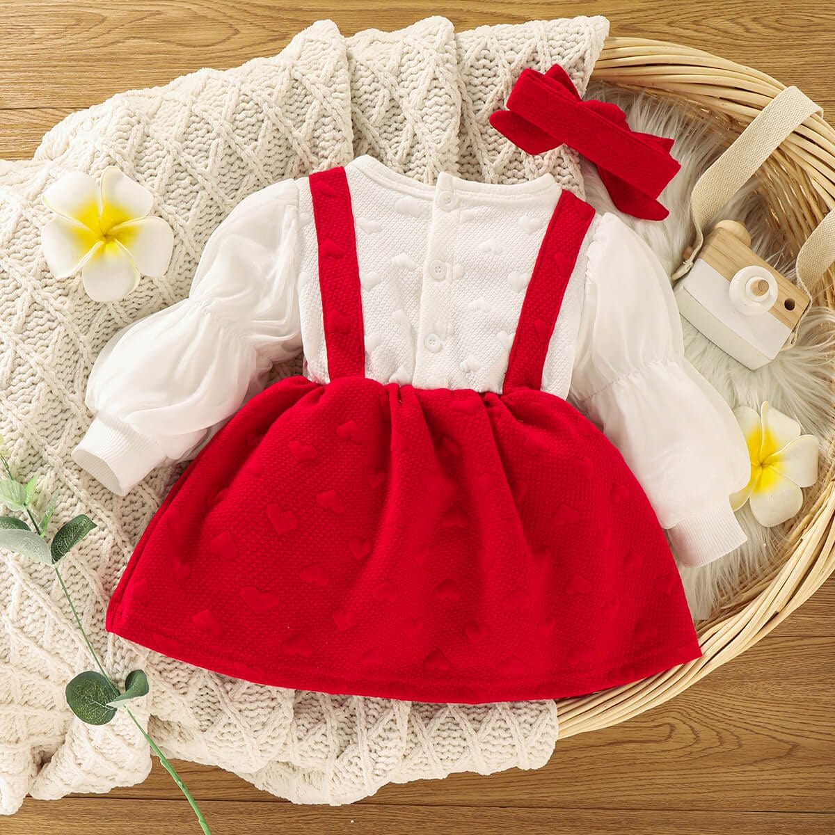 Rochita si bentita bebe RED-DRESS