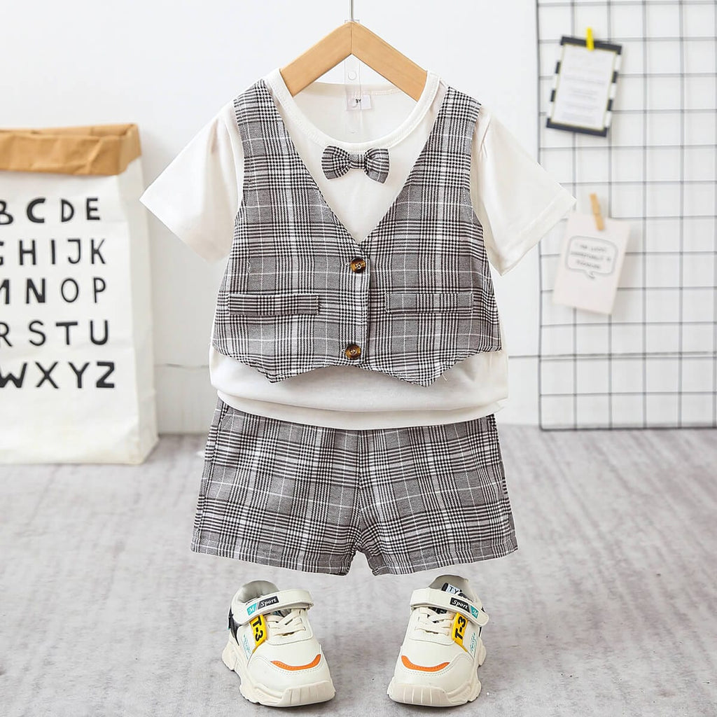 Compleu elegant pentru baieti GENTLEMAN-GREY